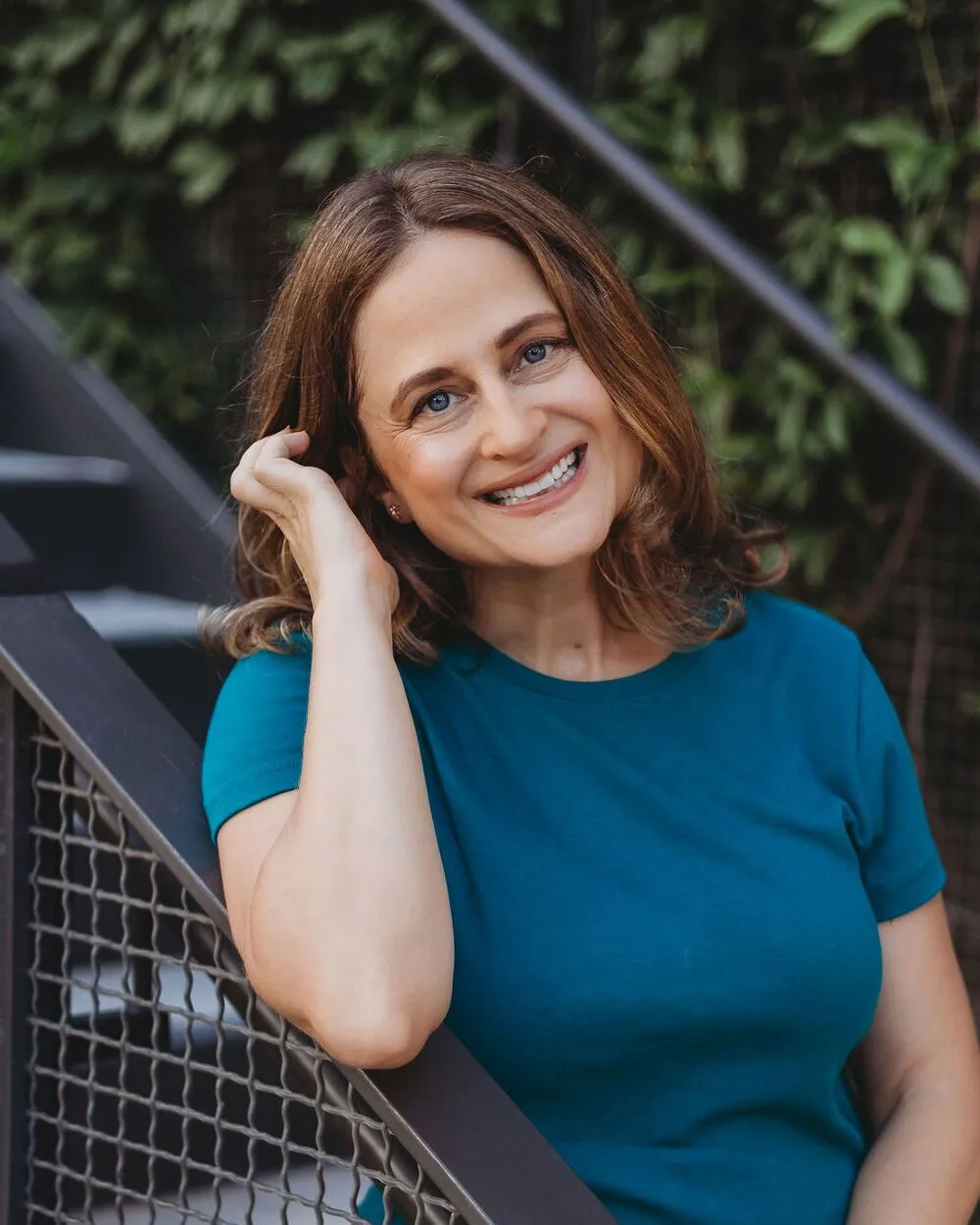 Portrait of Beth, founder of Grove, and its first self-coached client