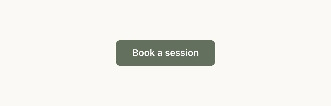 The Book a session button exactly as the snippet renders it on your page, in your site's font